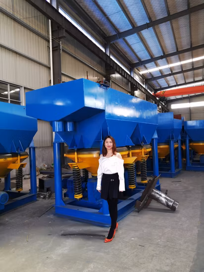 Gabarito para máquina de processamento de concentração de estanho